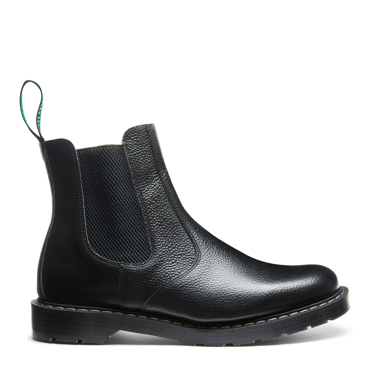 Solvoai Black Hi-Shine Grain Dealer Boot | Solovair | Handmade in England – NPS ...
